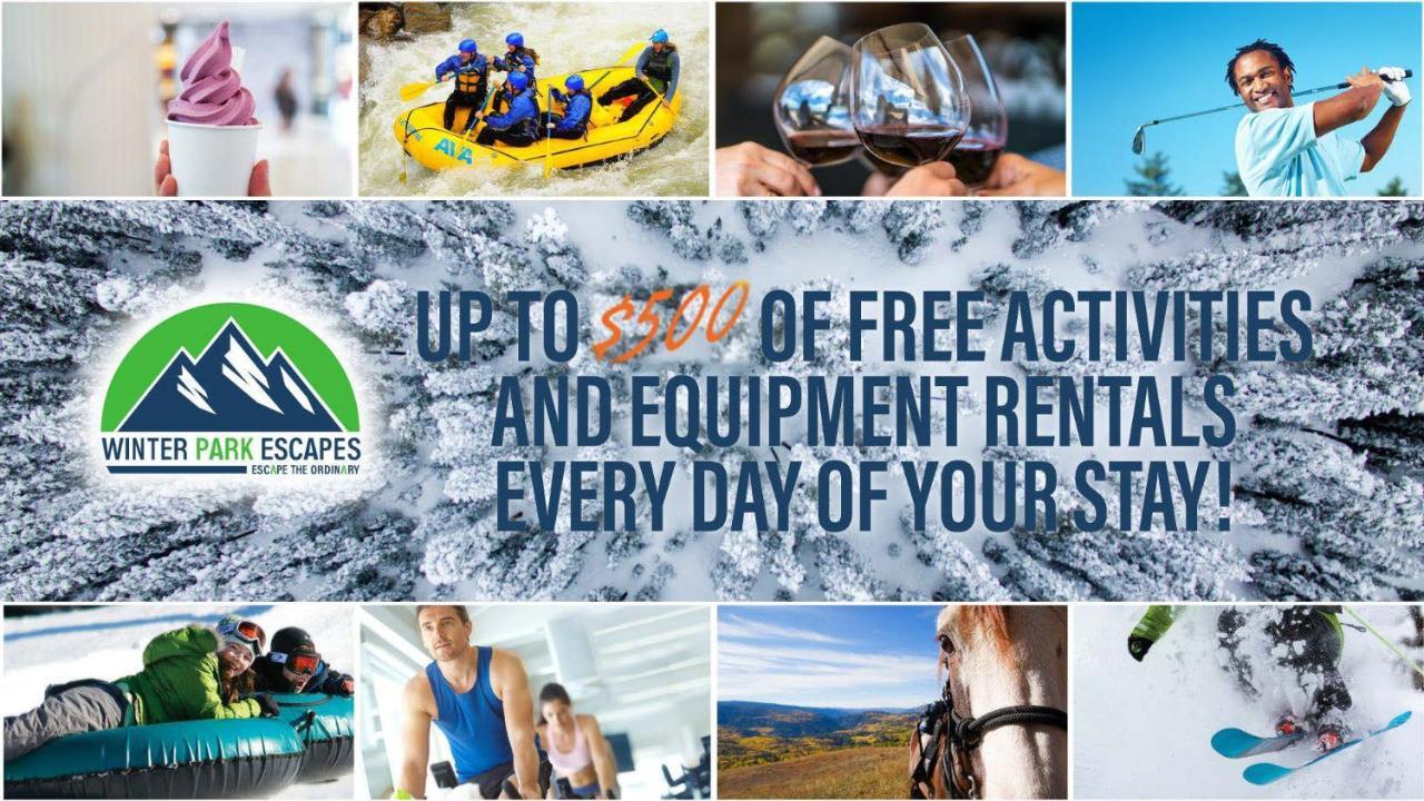 New River Front Luxury Villa #232 With Hot Tub & Great Views - 500 Dollars Of Free Activities & Equipment Rentals Daily 윈터 파크 외부 사진